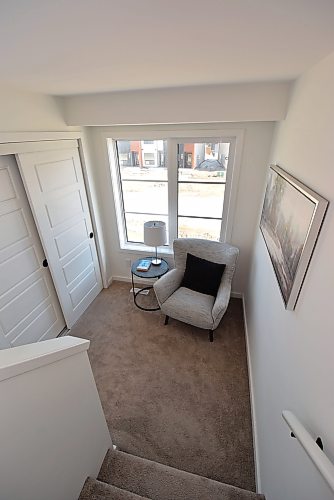 Todd Lewys / Free Press
A second-floor flex area is a handy space that could be used as an office or reading area in both models.