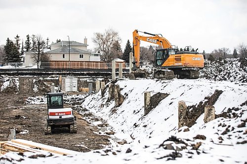 MIKAELA MACKENZIE / FREE PRESS
	
The construction site of a new 96-unit apartment complex on Kimberly Avenue (which is being built on the lot where a condo complex burned in 2022) on Wednesday, April 8, 2026.

For Chris story.
Free Press 2026