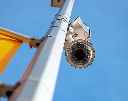 Ruth Bonneville  Free Press

Local Security Story 

CCTV camera on Broadway at Osborne  

Story is about being watched and recorded.  Including street CCTV cameras,  photo radar and police survellance cameras to  residential cameras, some with AI-powered facial recognition, with many installed after the Manitoba government’s 2024 security equipment rebate program.

Story by Conrad

April 8th,  2026
