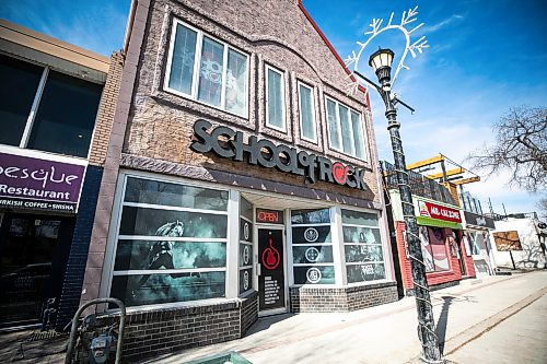 MIKAELA MACKENZIE / FREE PRESS
The School of Rock on Thursday, April 9, 2026. The music school is turning ten this year.
For AV story.
Free Press 2026