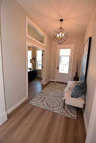 Todd Lewys / Free Press
The home gets off to a functional start with a roomy, welcoming foyer and flex space next to it that can be used as a home office or main-floor bedroom.