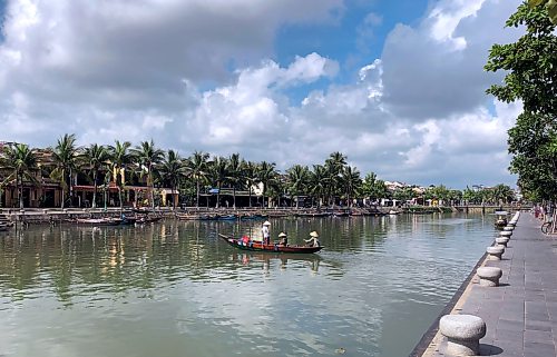 JASON HALSTEAD / FREE PRESS
Traditional boats take to the Thu Bon River in Hoi An, Vietnam.