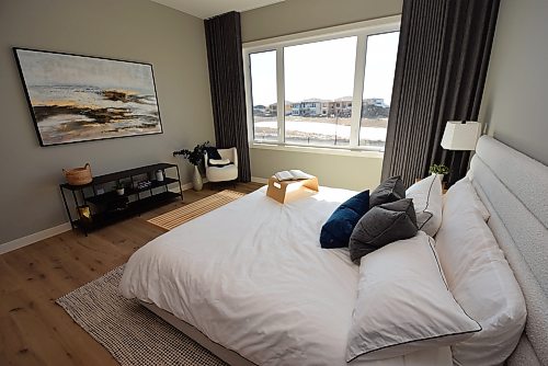 Todd Lewys / Free Press
The privately positioned primary bedroom is a sanctuary.