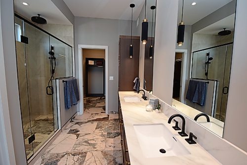 Todd Lewys / Free press
The spa-like ensuite is a spectacular space.