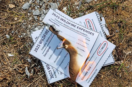 ILLUSTRATION / FREE PRESS
2025 Wildfire Expenses receipts