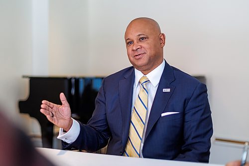MIKE DEAL / FREE PRESS
Upcoming CEO, Damon Murchison, during IGM Wealth Management's Annual General Meeting at The Metropolitan Entertainment Centre Friday.
Reporter: Malak Abas
260508 - Friday, May 08, 2026.