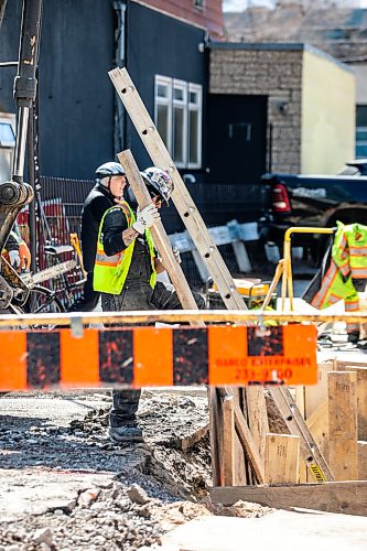 MIKAELA MACKENZIE / FREE PRESS
Road construction on Edmonton Street on Friday, May 8, 2026.
For Tyler story.
Free Press 2026