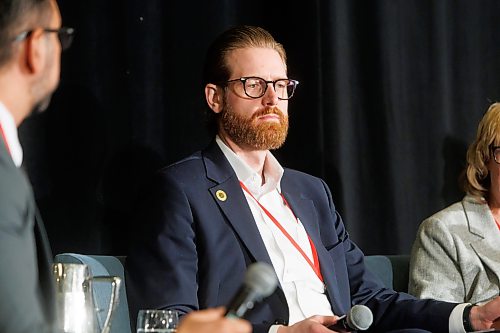 MIKE DEAL / FREE PRESS
Winnipeg Economic Development and Tourism hosts a panel on how other cities attract investment.
Christopher Brown, VP of business development for Calgary Economic Development.
Reporter: Gabrielle Piche
260513 - Wednesday, May 13, 2026.