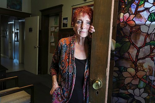 Ruth Bonneville Free Press
faith - Christian ministry HIV
Portrait of Moe Feakes - Executive Director at House of Hesed, in the foyer of the home on Edmonton. Feakes is concerned about how they will keep the doors open with funding cuts and increase in costs.
House of Hesed, a Christian ministry that provides a home for people
living with HIV/AIDS.
Reporter Josiah Neufeld
May 13th, 2026
