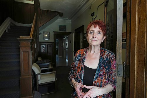 Ruth Bonneville Free Press
faith - Christian ministry HIV
Portrait of Moe Feakes - Executive Director at House of Hesed, in the foyer of the home on Edmonton. Feakes is concerned about how they will keep the doors open with funding cuts and increase in costs.
House of Hesed, a Christian ministry that provides a home for people
living with HIV/AIDS.
Reporter Josiah Neufeld
May 13th, 2026