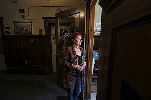 Ruth Bonneville Free Press
faith - Christian ministry HIV
Portrait of Moe Feakes - Executive Director at House of Hesed, in the foyer of the home on Edmonton. Feakes is concerned about how they will keep the doors open with funding cuts and increase in costs.
House of Hesed, a Christian ministry that provides a home for people
living with HIV/AIDS.
Reporter Josiah Neufeld
May 13th, 2026