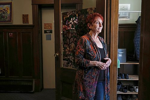 Ruth Bonneville Free Press
faith - Christian ministry HIV
Portrait of Moe Feakes - Executive Director at House of Hesed, in the foyer of the home on Edmonton. Feakes is concerned about how they will keep the doors open with funding cuts and increase in costs.
House of Hesed, a Christian ministry that provides a home for people
living with HIV/AIDS.
Reporter Josiah Neufeld
May 13th, 2026