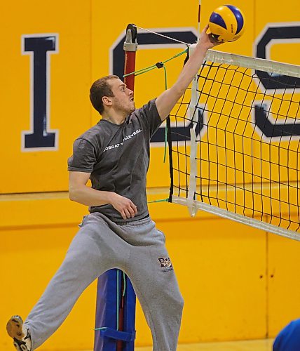 Scott Neufeld played libero for the majority of his BU career, but switched to outside hitter late in his fifth season and helped the Bobcats earn a national bronze medal. (Brandon Sun files)