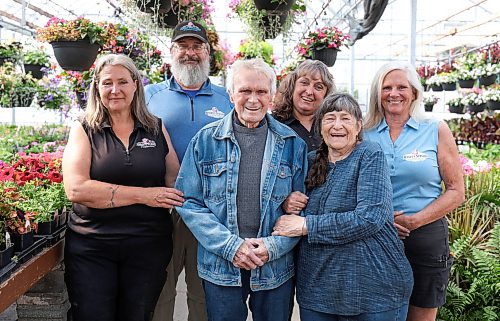 Ruth Bonneville  Free Press

BIZ — Jensen Nursery celebrates 60 years

Group photo of owners in their greenhouse. 

Family photo of the ownership group at Jensen Nursery and Garden Centre on McGillivray Boulevard: founders Kurt and Elsie Jensen (centre), their daughter Susan Jensen Stubbe (left) and her husband Lorne Stubbe, daughter Tammy Ritchot (rear centre), and Susan MacPherson (far right).

Jensen Nursery and Garden Centre is celebrating 60 years in business as it welcomes the start of the spring gardening season.

Story by Aaron.

May 22nd,, 2026
