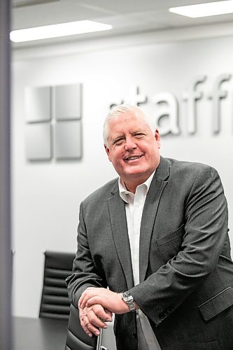 MIKAELA MACKENZIE / FREE PRESS
Kevin Gill, president and CEO at Staffmax (a Winnipeg-based staffing company), on Tuesday, May 26, 2026.
For Aaron story.
Free Press 2026