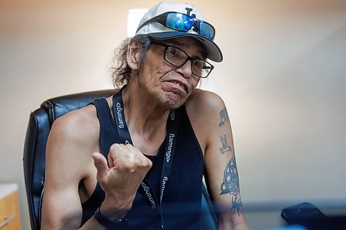 MIKE DEAL / FREE PRESS
Lawrence Abraham a Your Way Home individual who was once a contractor in Sagkeeng First Nation who lost everything during COVID and ended up homeless. He's since been housed by the province through its encampment strategy. 
Reporter: Scott Billeck
260529 - Friday, May 29, 2026.