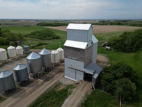 03062026
The Bradwardine elevator, photographed on June 2, 2026, is one of increasingly few wooden grain elevator’s left in Manitoba.
(Tim Smith/The Brandon Sun)
