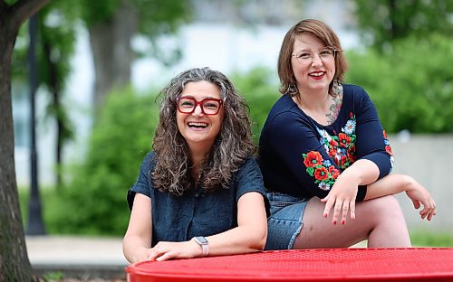 Ruth Bonneville Free Press
LOCAL - election podcast
Photo of Patty Wiens (left) and Sam Beiko for story about their new podcast.
Story: A new podcast about Winnipeg politics, the Ballot Babes, has emerged on the scene ahead of the October 28 Winnipeg Municipal Election. Co-hosted by Winnipeg’s first bike mayor Patty Wiens, and award-winning author and artist Sam Beiko, the podcast hopes to get more Winnipeggers engaged with local politics, and showing up at the ballot box in the Fall.
June 3rd,, 2026