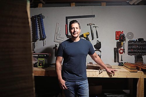 09062026
Jonathan Paddison, owner of Northern Prairie Woodworks, at his wood shop in Virden on Tuesday. 
(Tim Smith/The Brandon Sun)
