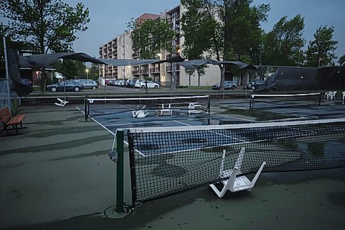 09062026
Damage to the pickleball courts at Stanley Park during Tuesday evening’s storm.
(Tim Smith/The Brandon Sun)