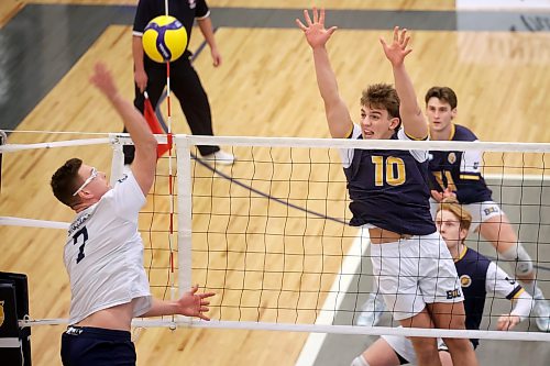 Matt Siebenga has been selected for Volleyball Canada's U21 national team for the Pan American Championship in Guatemala later this month. (Tim Smith/The Brandon Sun)