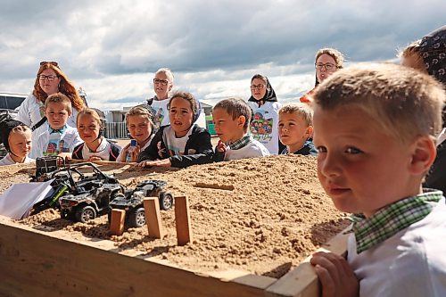 12062026
Students listen as Ronald Wollman of Good Hope Colony teaches ATV safety during Colony Safety Day at Rolling Acres Hutterite Colony near Eden, Manitoba on Friday.
(Tim Smith/The Brandon Sun)