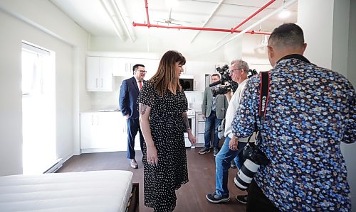 Ruth Bonneville / Free Press

LOCAL  OCAL - transitional housing

Housing, Addictions and Homelessness Minister Bernadette Smith looks at some studio suites in new transitional housing that has recently been completed.

Note: address is not to be provided nor any outside photos taken due to the safety of tenants.

See story by Gabby


June 15, 2026