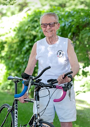 Ruth Bonneville / Free Press

Intersection Father’s Day Feature 91-year-old - Ray Elliott

When: by June 17, this is for the Saturday June 20 Intersection 

Portrait of 91-year-old - Ray Elliott with his bike which he trained on everyday since his marathon running years.

This is a piece on Ray, 91, who used to run the marathon every Father’s Day and remains physically active in his 90s. He jogs, bikes, golfs and recently set a provincial weightlifting record for his age group.

Reporter: Dave Sanderson


June 16, 2026