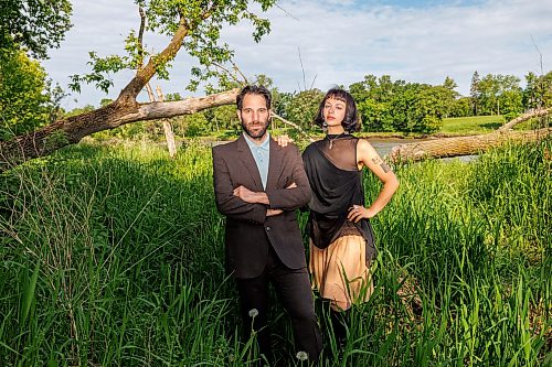 MIKE DEAL / FREE PRESS
Tony, 35, and his sister, Giovanna Mazza, 23, progressive electronic musicians known as Luana Moth will be debuting new music at their show June 20. 
Reporter: Tiago Resko
260617 - Wednesday, June 17, 2026.
