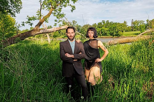 MIKE DEAL / FREE PRESS
Tony, 35, and his sister, Giovanna Mazza, 23, progressive electronic musicians known as Luana Moth will be debuting new music at their show June 20. 
Reporter: Tiago Resko
260617 - Wednesday, June 17, 2026.