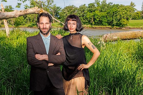 MIKE DEAL / FREE PRESS
Tony, 35, and his sister, Giovanna Mazza, 23, progressive electronic musicians known as Luana Moth will be debuting new music at their show June 20. 
Reporter: Tiago Resko
260617 - Wednesday, June 17, 2026.