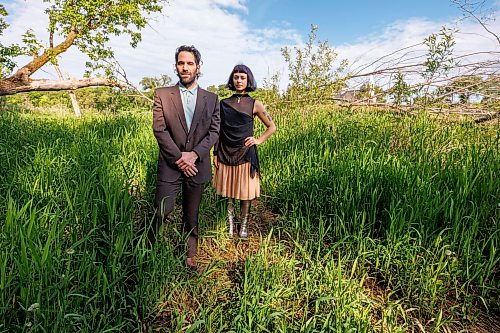 MIKE DEAL / FREE PRESS
Tony, 35, and his sister, Giovanna Mazza, 23, progressive electronic musicians known as Luana Moth will be debuting new music at their show June 20. 
Reporter: Tiago Resko
260617 - Wednesday, June 17, 2026.