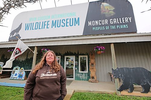 Melissa Perkins says that the community is lucky to have a volunteer like Stan Peck and his wife Sharon, who have spent thousands of hours working on the railway exhibit at the museum. (Connor McDowell/The Brandon Sun)