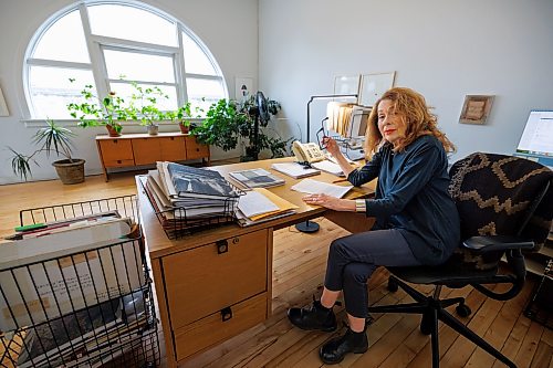 MIKE DEAL / FREE PRESS
Meeka Walsh, long-time editor of the prairies' flagship visual arts magazine Border Crossings, is retiring at the end of the summer.
Reporter: Conrad Sweatman
260623 - Tuesday, June 23, 2026.