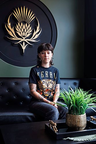 MIKE DEAL / FREE PRESS
Justine Proulx at the Black Thistle Tattoo parlour (853 Henderson Hwy) where she works.
Justine Proulx's clients are bringing her a lot of AI-generated art for tattoo proposals, and some of them are being made in "Justine Proulx" style.
Some prospective clients are feeding the artist's work into AI tools like ChatGPT or Gemini to create versions of tattoos in Proulx's woodlands style; the artist is having none of it.
Reporter: Ben Waldman
260623 - Tuesday, June 23, 2026.
