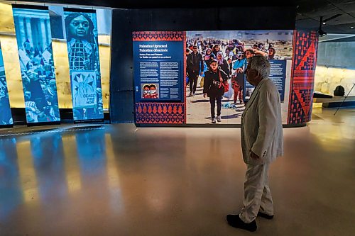 MIKE DEAL / FREE PRESS
The newly installed exhibit, Palestine Uprooted: Nakba Past and Present, at the CMHR.
Reporter: Eva Wasney
260626 - Friday, June 26, 2026.