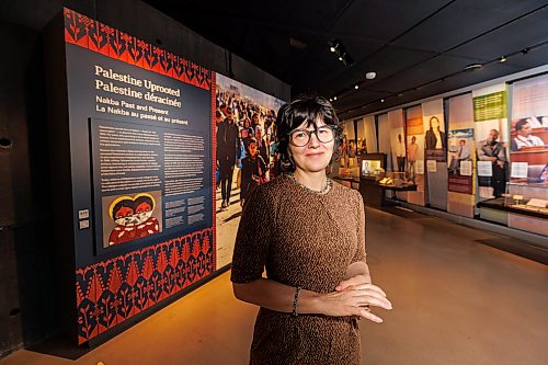 MIKE DEAL / FREE PRESS
Curator, Isabelle Masson, talks about the newly installed exhibit, Palestine Uprooted: Nakba Past and Present, at the CMHR.
Reporter: Eva Wasney
260626 - Friday, June 26, 2026.