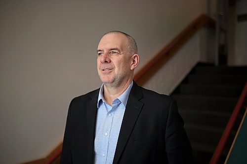 Brandon School Division's new Supt. Jon Zilkey is shown at his office at the BSD offices on Sixth Street in Brandon. Zilkey assumed office on July 1. (Tim Smith/The Brandon Sun files)