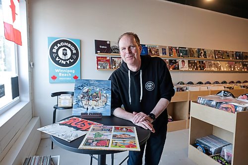 Ruth Bonneville / Free Press
Intersection - Beachside Vinyl
Photos for feature on Beachside Vinyl, 4-18 Main St, Winnipeg Beach, with owner Carlson Teakle,
What: This is for an Intersection piece on Beachside Vinyl, which opened in the community in February this year. Carlson is retiring from his long-held position with Vita Health but felt he needed a retirement plan - his grown son convinced him to open a record shop 10 minutes from the family cottage.
This is for the Sat July 18 Intersection
Reporter: Dave Sanderson
July 7th, 2026