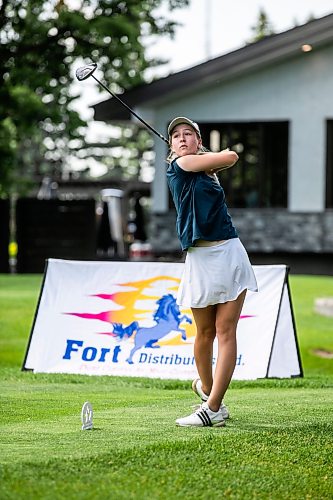 MIKAELA MACKENZIE / FREE PRESS
	
Jewel Lafleche at Pine Ridge Golf Club on Wednesday, July 8, 2026.

For Mike McIntyre story.
Free Press 2026