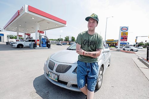 Ruth Bonneville / Free Press
ent - gas costs for touring bands
Photo of Desmond Williams at a local gas station.
Desmond Williams, a member of a young local band going on a BC tour; This is for a story focusing on the impact of gas prices on musicians
Reporter: Conrad Sweatman
July 10th, 2026