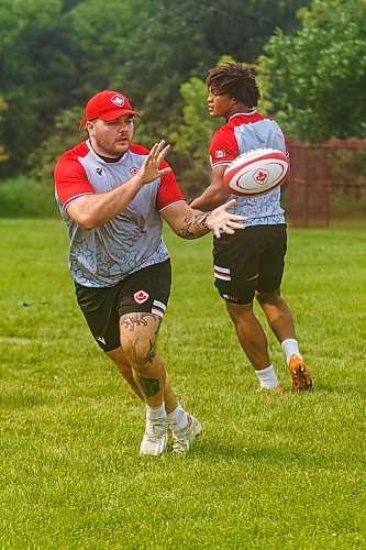MIKE DEAL / FREE PRESS
National senior men's rugby team member Kyle Steeves is the lone Manitoban on the roster and will be playing here with Team Canada this week.
Reporter: Josh Frey-Sam
260716 - Thursday, July 16, 2026.
