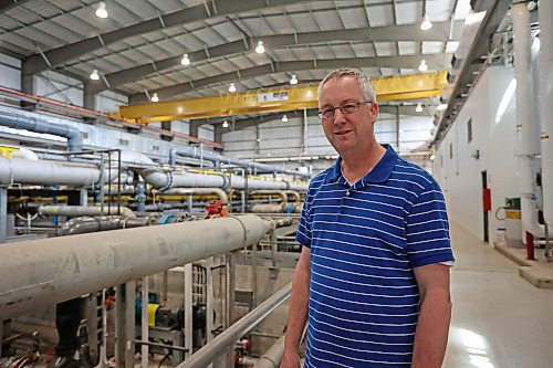 11062026
Wes Knight, manager of the City of Brandon Water Reclamation Facility during a tour of the facility.
(Alex Lambert/The Brandon Sun)