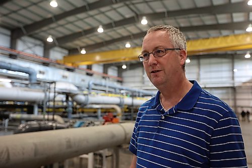11062026
Wes Knight, manager of the City of Brandon Water Reclamation Facility during a tour of the facility.
(Alex Lambert/The Brandon Sun)