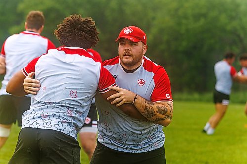 MIKE DEAL / FREE PRESS
National senior men's rugby team member Kyle Steeves is the lone Manitoban on the roster and will be playing here with Team Canada this week.
Reporter: Josh Frey-Sam
260716 - Thursday, July 16, 2026.