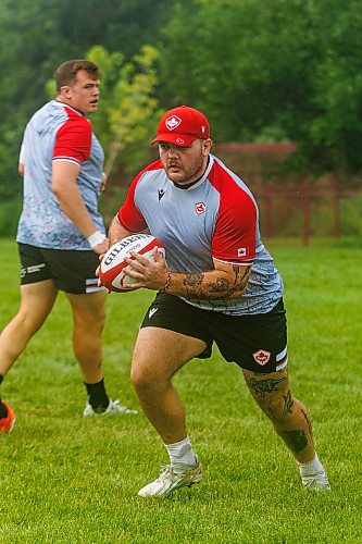 MIKE DEAL / FREE PRESS
National senior men's rugby team member Kyle Steeves is the lone Manitoban on the roster and will be playing here with Team Canada this week.
Reporter: Josh Frey-Sam
260716 - Thursday, July 16, 2026.