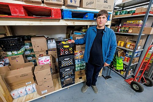 MIKE DEAL / FREE PRESS
Chris Sweryda, manager of the Jason Schreyer Memorial Grocery Affordable Access Program, at the Valour Community Centre, 448 Burnell Street. The community centre hosts the Grocery Affordable Access Program's Daniel MacIntyre program.
The Jason Schreyer Memorial Grocery Affordable Access Program is celebrating its one-year anniversary this weekend. The program seeks out sales and buys food in bulk, selling it to people at the lowest possible price several times a month. It's a way to help the growing number of people caught in the middle who may not regularly need food banks but are struggling to pay bills. They're now seeing hundreds of people every time they open, speaking to the level of need at its two locations in Elmwood-Transcona and Daniel MacIntyre. 
Reporter: Malak Abas
260717 - Friday, July 17, 2026.