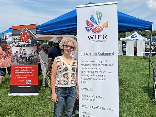 ZOE PIERCE / FREE PRESS
Maysoun Darweesh is executive director of the Winnipeg Initiative for Refugees.