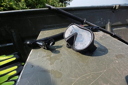 Scuba diving gear. (Connor McDowell/The Brandon Sun)