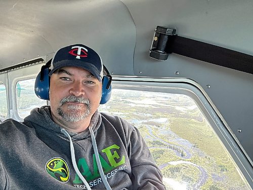 Mark Lowdon, founder of AAE Tech Services. (Connor McDowell/The Brandon Sun)